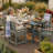 All-Weather HDPE Outdoor Dining Table-1268973840