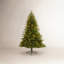 Green Lighted Artificial Christmas Tree-401068785