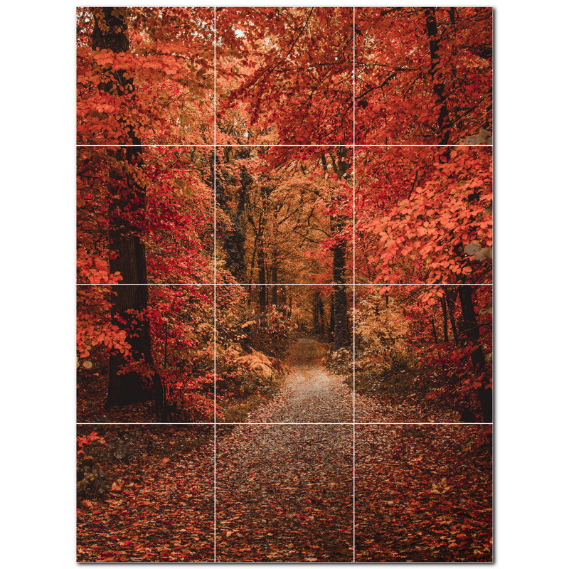Panneau décoratif en céramique satinée 12 po x 12 po