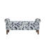 Banc de rangement avec accoudoirs roulés Wallen