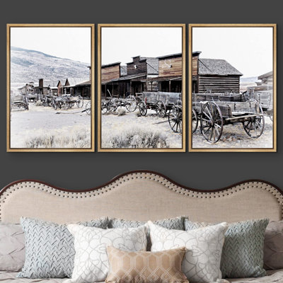 Wild West Texas Wooden Wagons Nature Wilderness Photography Realism Rustic Scenic Relax Calm