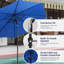 Parasol d'extérieur 9 pi 9 pi-2080099166