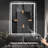 LED Mirror for Bathroom – Vanity Mirror with Lights, Dimmable Touch Sensor, and Anti-Fog Function-334935523