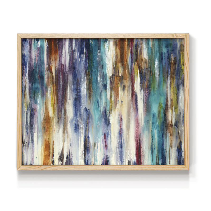 Shape Shifting - Impression encadrée - Restickable, H 8 po x l 10 po, Naturel