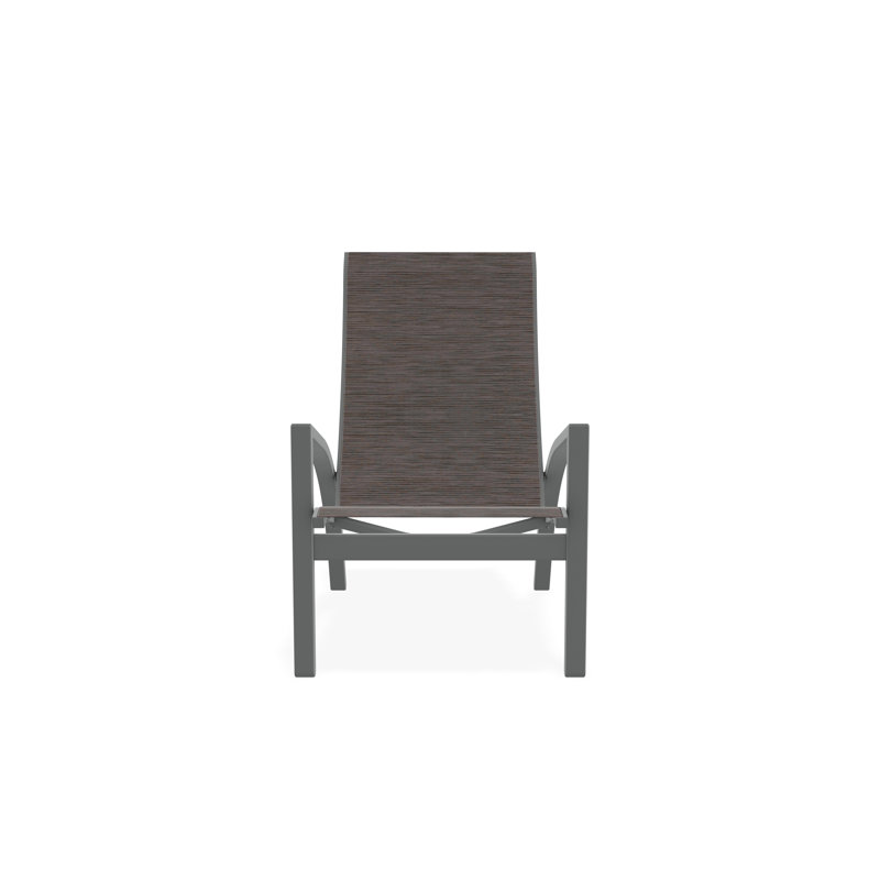 Kendall Outdoor Lounge Chair, Graphite, James