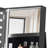 360°Swivel Jewelry Cabinet with Full Length Mirro