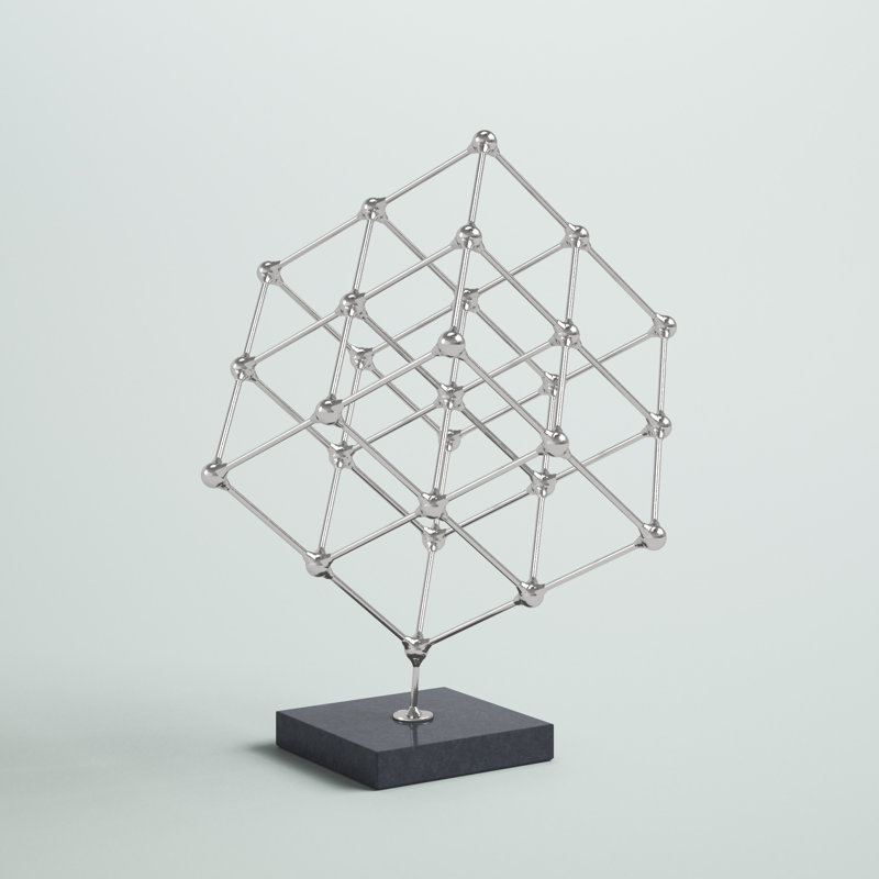 Pickell Abstract Figurines & Sculptures, Silver