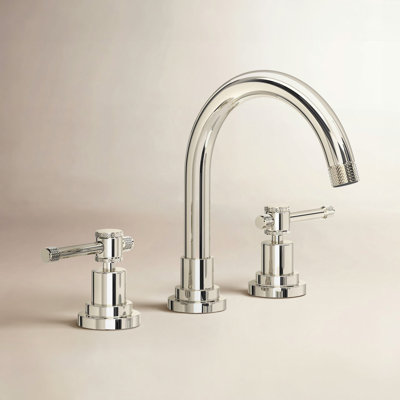 Jacalyn Widespread Lavatory Faucet With C-Spout