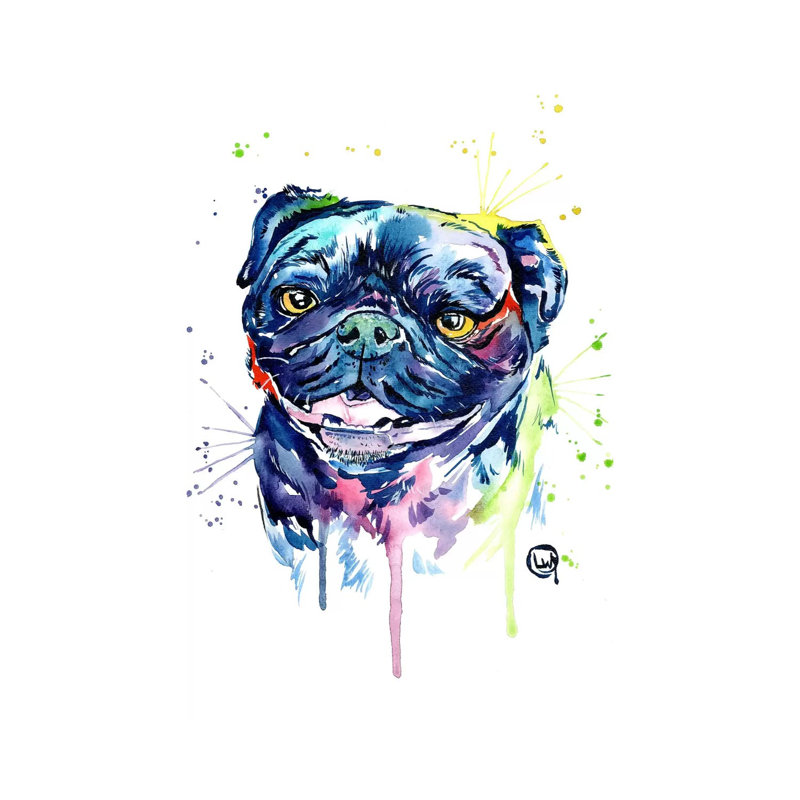 Beau by Lisa Whitehouse - Wrapped Canvas Painting, 20.32 cm H x 30.48 cm W