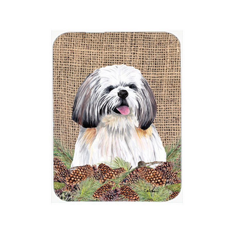 Planche à découper en verre Shih Tzu