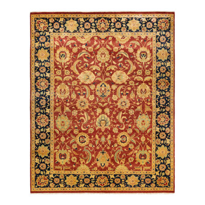 Keller One-of-a-Kind 8' 1" X 10' 3" 2000s Wool Area Rug in Orange