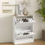 Armoire à chaussures mince et moderne avec 2 tiroirs rabattables-772768104