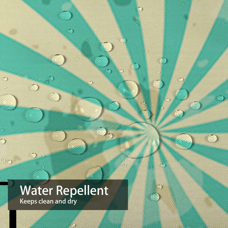 Rideau de douche RetroLine, L 72 po x l 84 po
