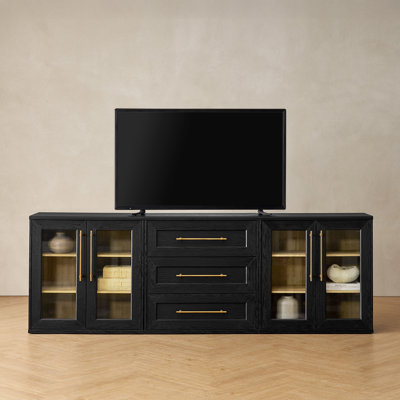 Danika 3 Piece Entertainment Center With Storage by Mercer41