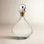 Sky Liquor Decanter with Steel Stopper Crystalline Aerator