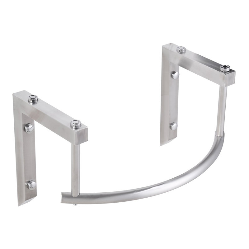 The Renovators Supply Inc. 13.75'' White Vitreous China U-Shaped Bathroom Sink with Overflow