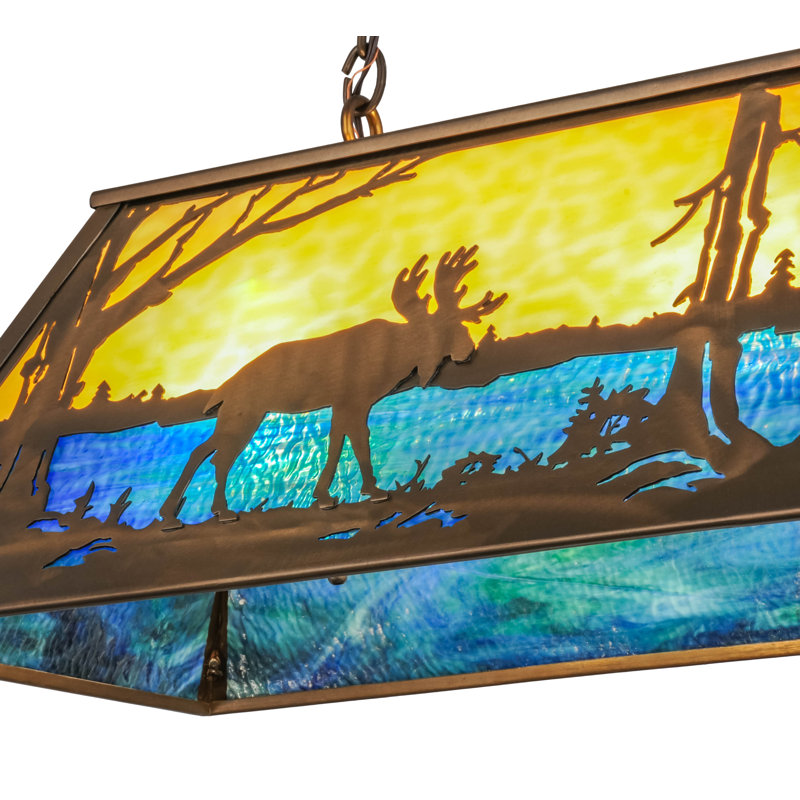 Luminaire suspendu géométrique Old Forge, Dark Bronze, 6