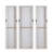 Triptych 3-Piece Dimensional Resin Canvas Wall Art Set