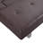 Tato Twin 37.8'' Faux Leather Convertible Sofa-1678715316