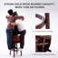 Tabouret de bar pivotant en bois 360 degrés pivotant pour tabourets de cuisine