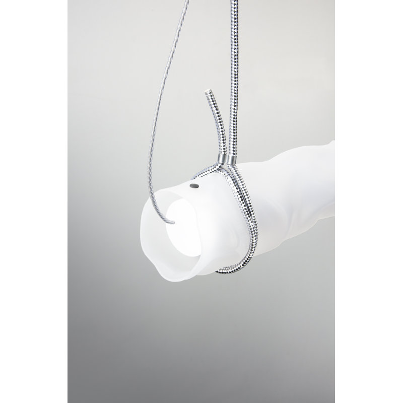 Baggy Horizontal Suspension Lamp, 1.57" H x 23.6" W x 4.7" D, 16.2 W