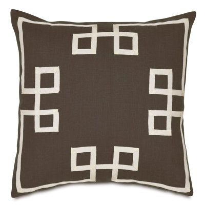 Housse et insert de coussin décoratif en lin Resort
