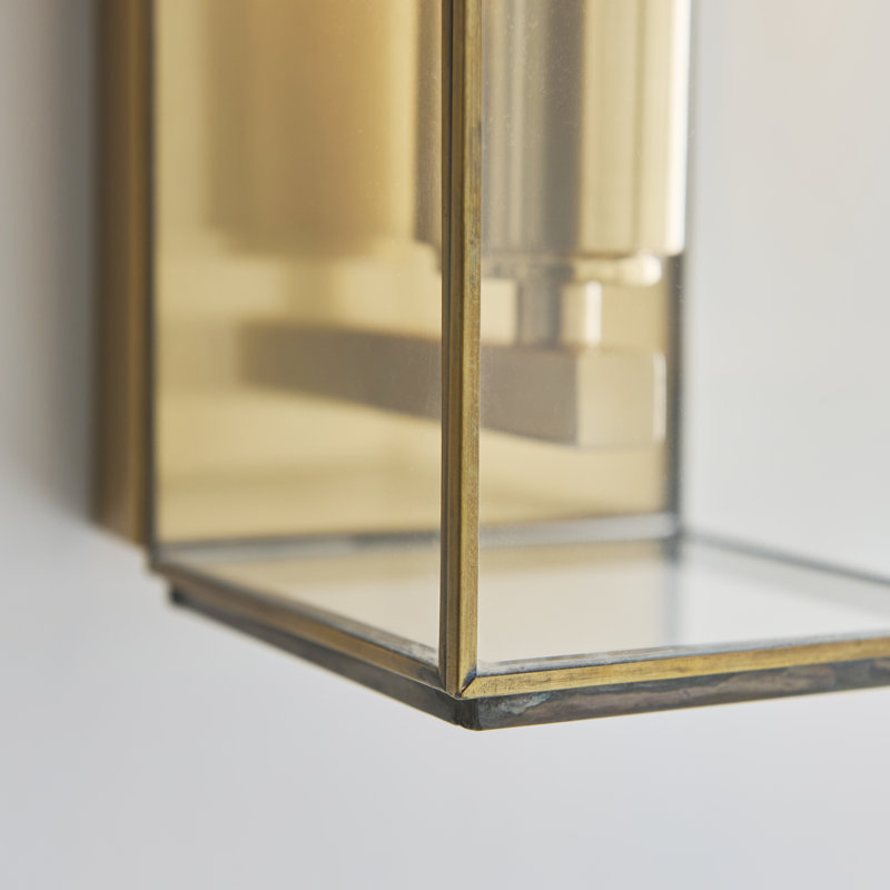 Reba Steel Flush Mounted Sconce