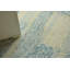 Sarezzo Hand Tufted New Zealand Wool Blue/Ivory Area Rug-649621617