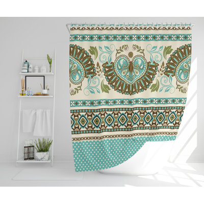 Sote Polyester Single Shower Curtain