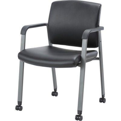 Healthcare Upholstery Guest Chair With Casters