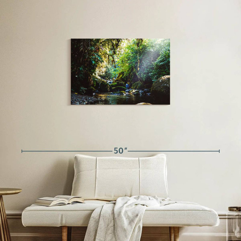 Alvord Forest In Panama, 20" H x 30" W