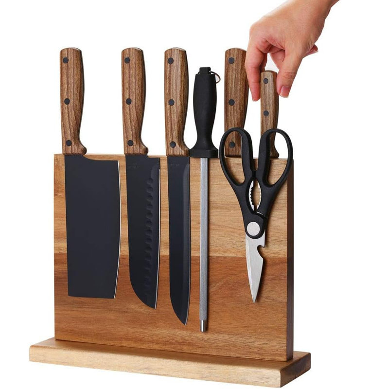 Support de porte-couteaux magnétique Home Kitchen