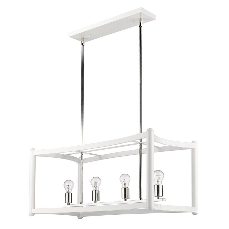 8 - Light White Lantern Pendant