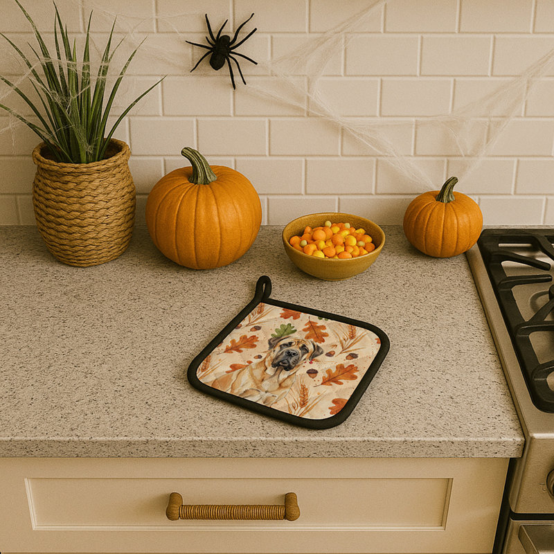 Paire de porte-casseroles Faw English Mastiff Heirloom Fall