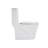 Ceramic One Piece Toilet For Bathroom, 12-Inch Rough-In, 1.1/1.6 GPF, Dual Flush With Soft Clsoing Seat, Powerful Dual Flush MAP 800G