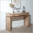 Rustic Wooden Console Table with 3 Drawers