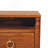 Furniture Solid Wood Turned Wall Nightstand