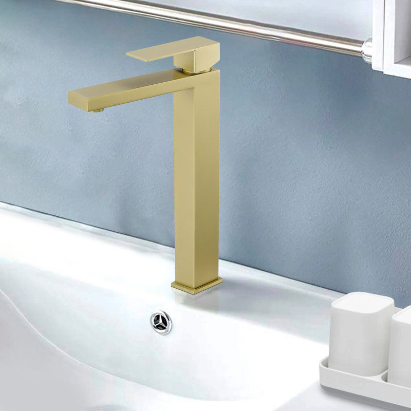 Bathroom Faucet, Brushed Gold