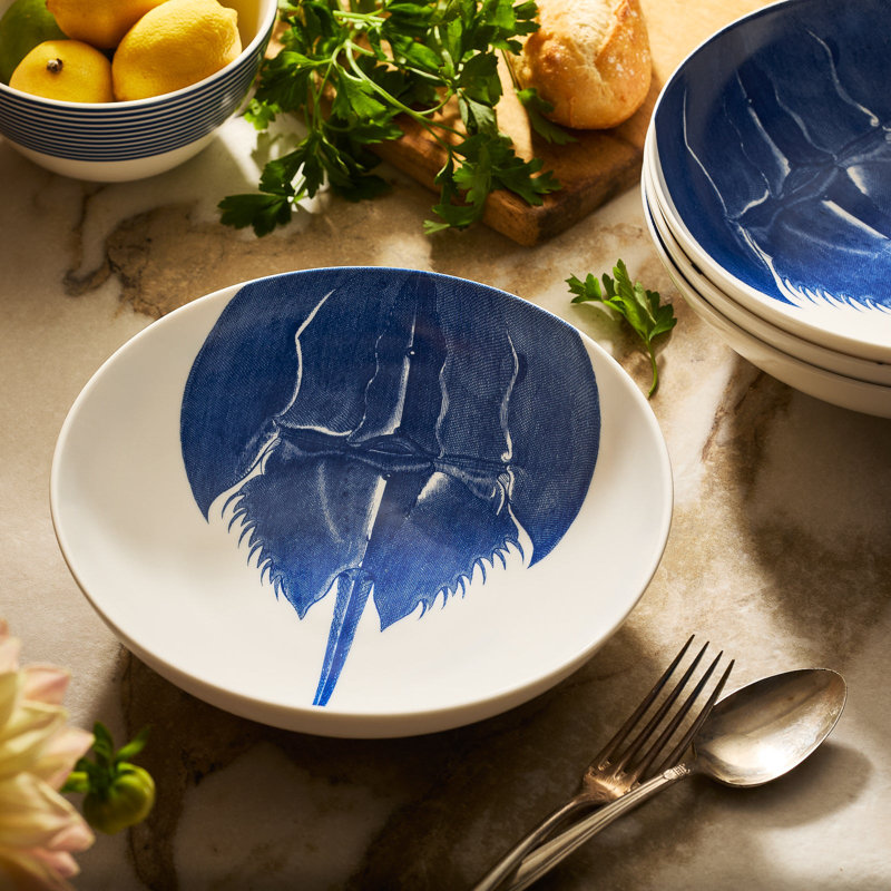 Horseshoe Crab Porcelain Serving Bowl