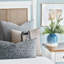 Housse et insert de coussin en polyester Beau-98501227