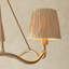 Wrangler 3lt Pendant light finished and Raffia-103222542