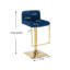 Tabouret pivotant à hauteur réglable Aldegonde Zariyah-88116783