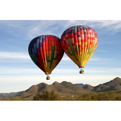 " Hot Air Balloons Over Arizona "