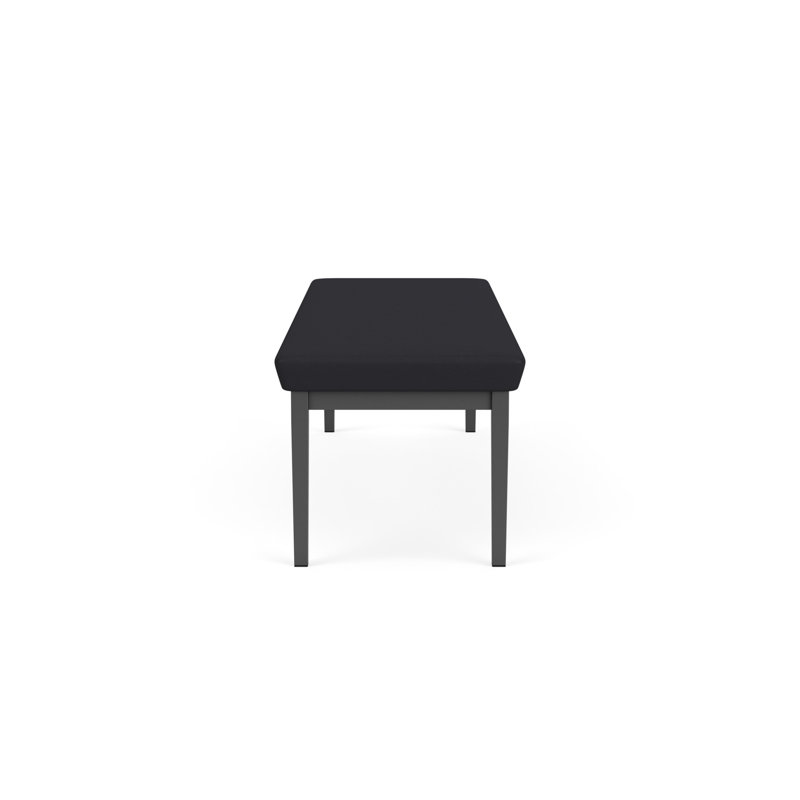 Structure en métal 3 places Lenox, Gris anthracite, Noir Patriot Plus - nettoyez le vinyle avec un lin