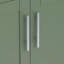 Ensemble de meuble-lavabo autoportant 30 po Aurilla en vert forêt avec plateau en quartz de Carrare blanc Aurilla-1377592122-1605858375