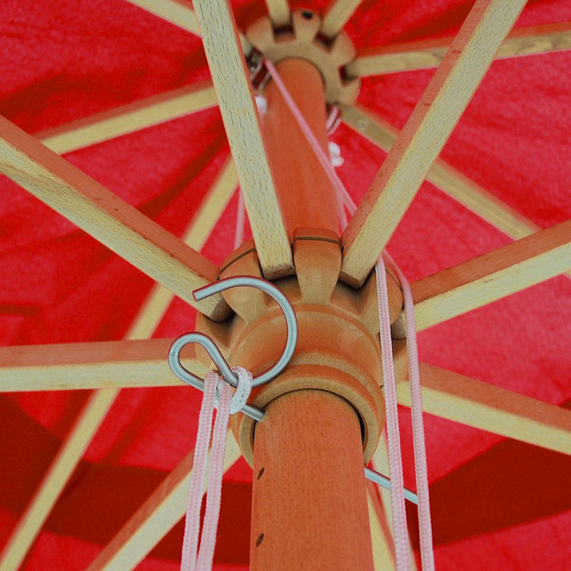 Parasol de marché 13 pi Gliese, Rouge