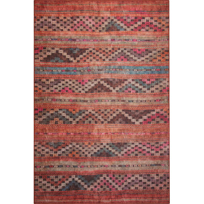 Tapis décoratif coloré Ottilie