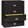 Fireproof 44.5'' Wide 4 -Drawer Steel File Cabinet