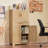 47.2" H Tall Storage Cabinet With Adjustable Shelf, Rattan Cabinet With Large Drawer, Cupboard For Living Room, Dining Room, Entryway, Home Office-938825703