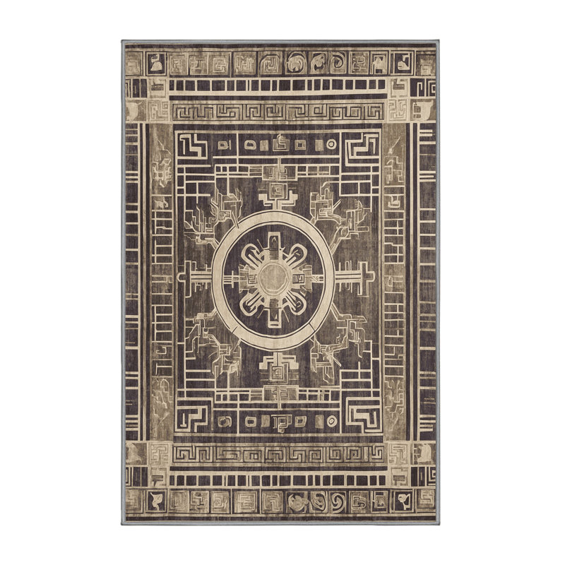 Acropolis Echo Rug, Rectangle 5' x 8'
